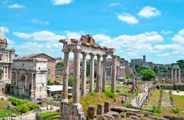 2 - FORO ROMANO-COLOSSEUM-PANTHEON-FONTANA DI TREVI-PIAZZA DI SPAGNA